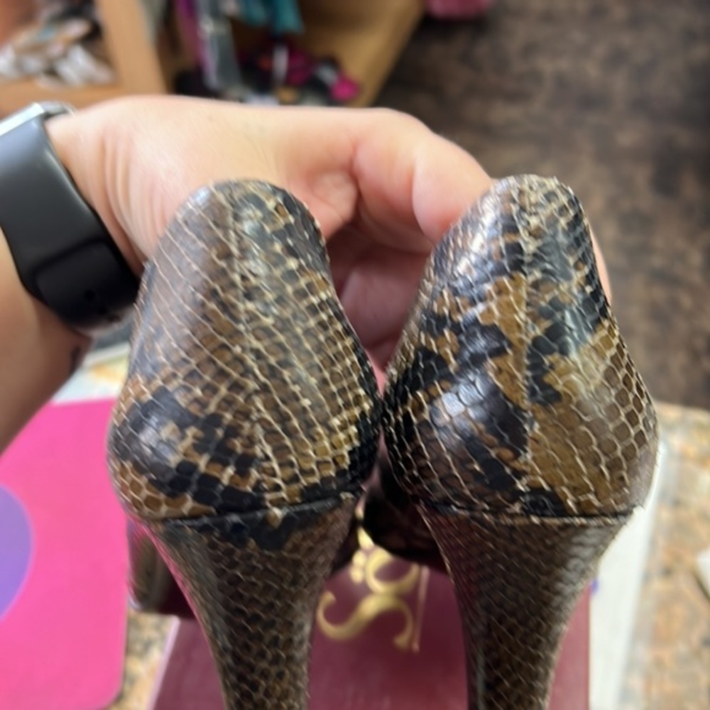Sfft Avant Mocha Python Print Pump In Box Size 7.5 - image 6
